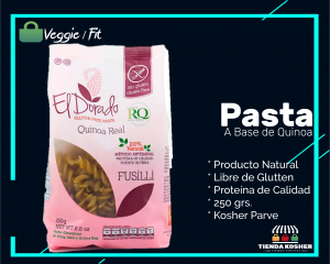 PASTA CORTA A BASE DE QUINOA