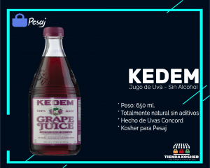 JUGO DE UVA KEDEM 650ML