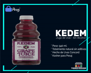 JUGO DE UVA KEDEM – 945ML