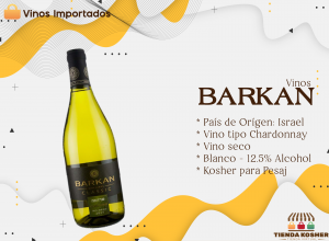 VINO BARKAN CHARDONNAY (ISRAEL) – 375 ML