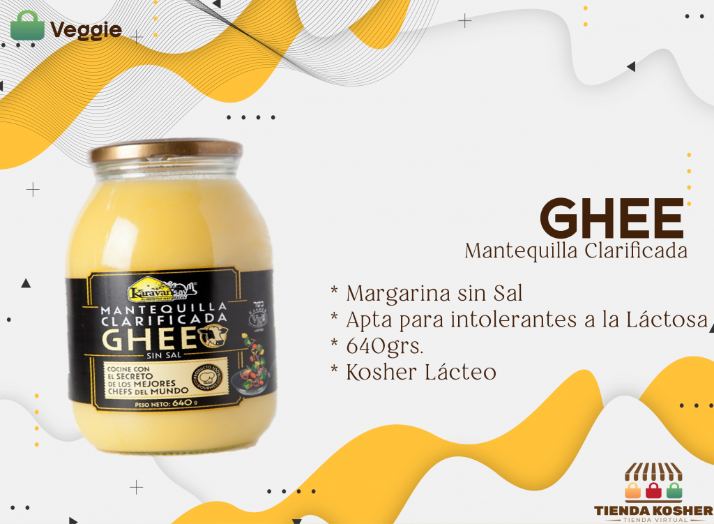 GHEE MANTEQUILLA CLARIFICADA Tienda Kosher
