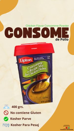 CONSOME DE POLLO (PARVE)